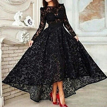 Load image into Gallery viewer, Black Muslim Evening Dresses
